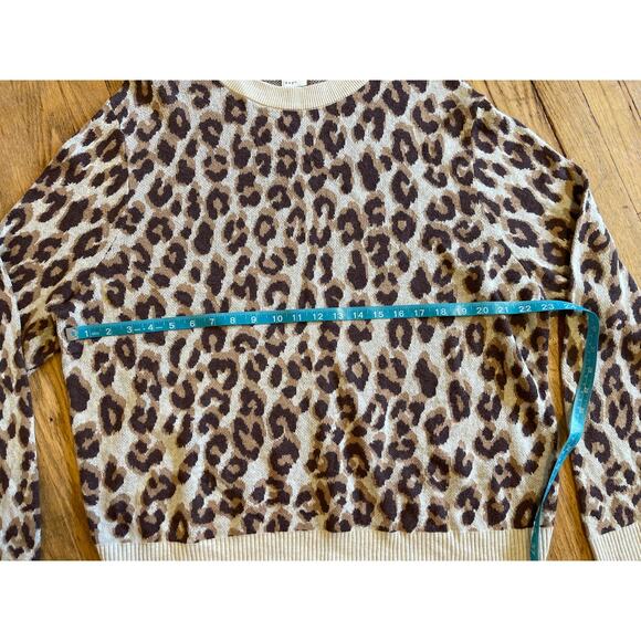 A New Day XXL Womens Leopard Print Cozy Long Sleeve Sweater - Picture 2 of 6